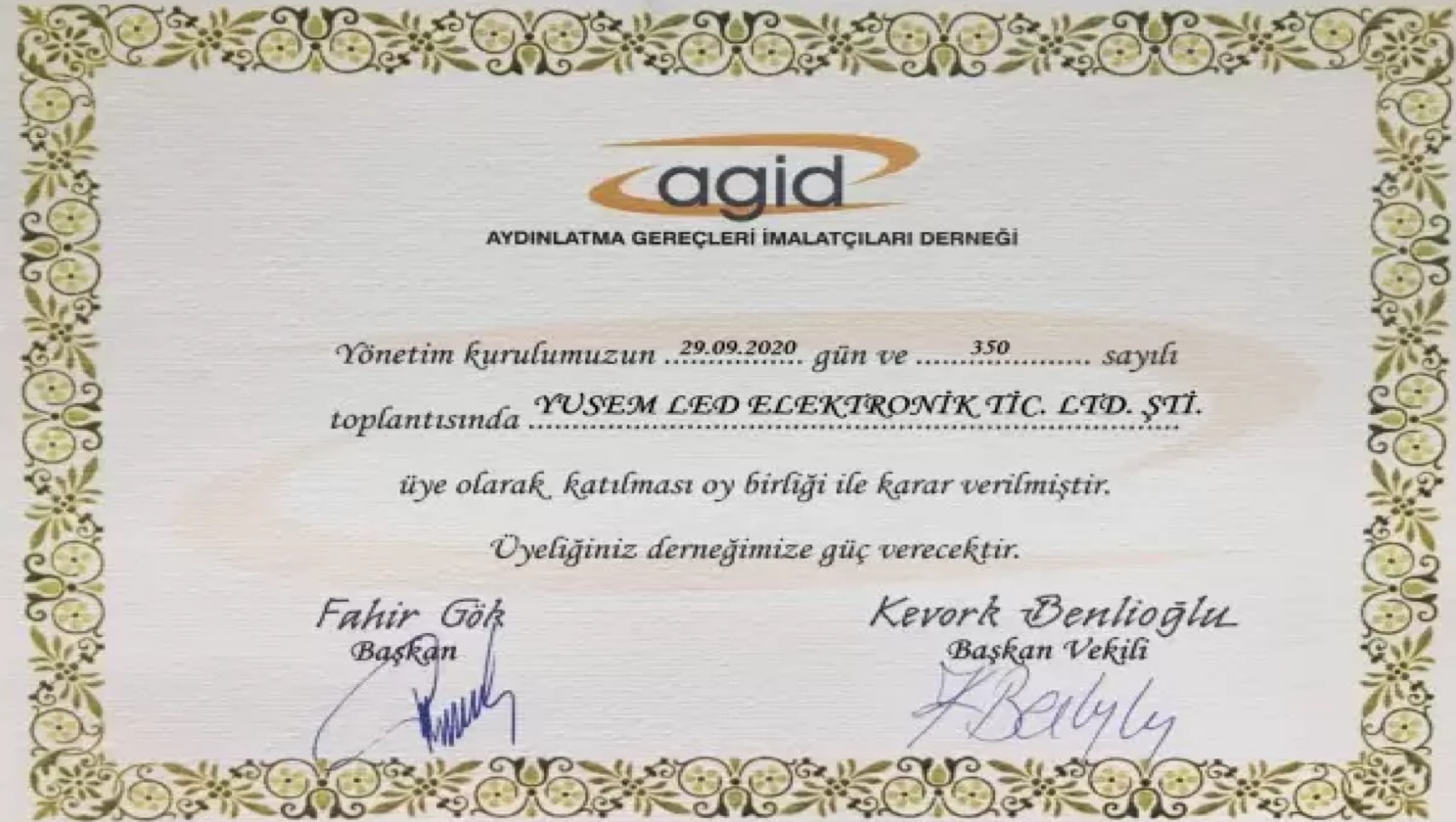 AGİD’e Üye Olduk! AGİD’e Üye Olduk!