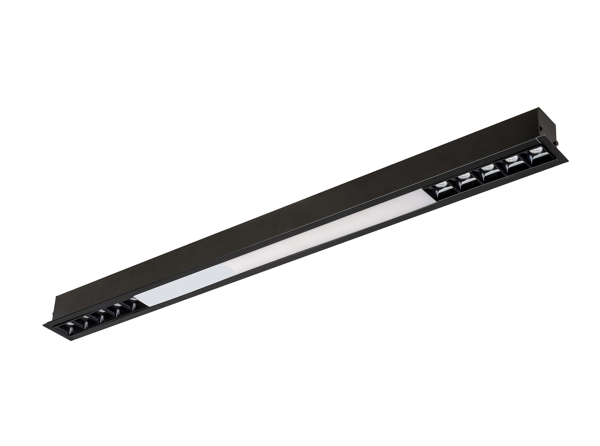 173 cm Recessed Mounted Lensed Linear Luminaire