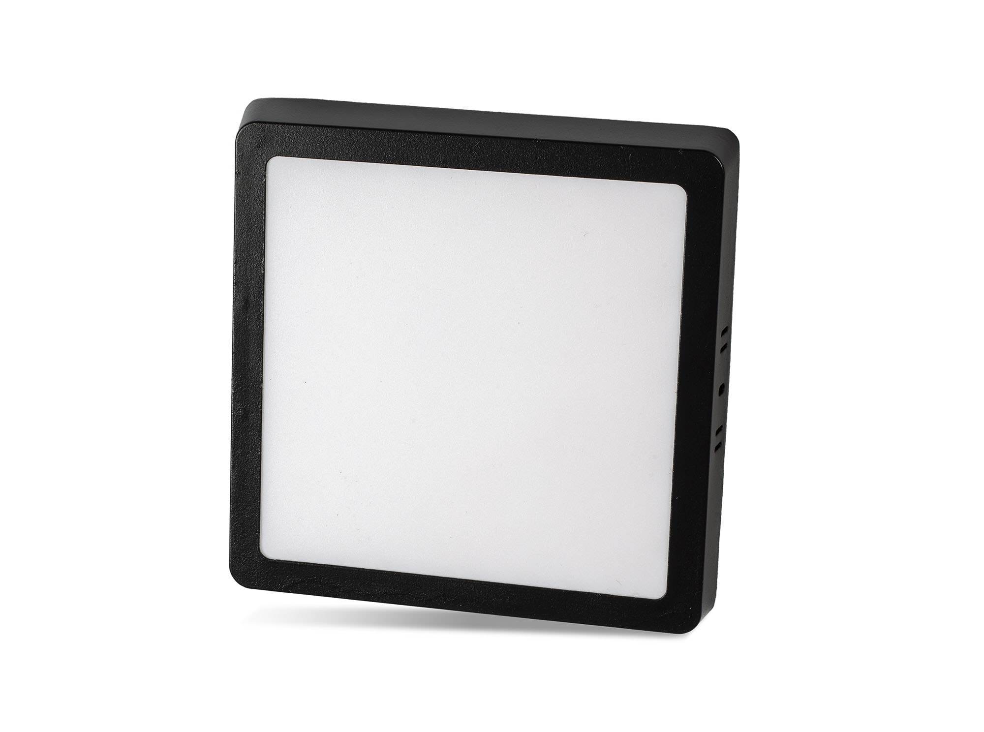 18W Surface Mounted LED Square Panel (Black)